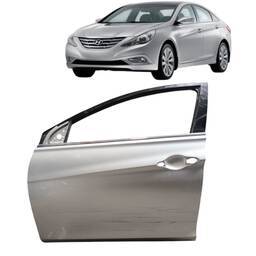Porta Dianteira Esquerda Sonata 2011 2012 2013 2014 Prata