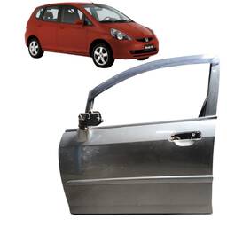 Porta Dianteira Esquerda Fit 2003 2004 a 2007 2008 Cinza