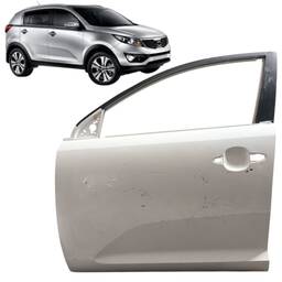 Porta Dianteira Esquerda Sportage 2011 2012 a 2016 Branco