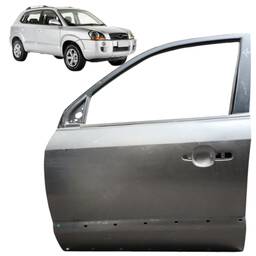 Porta Dianteira Esquerda Tucson 2005 a 2017 Cinza C/ Detalhe