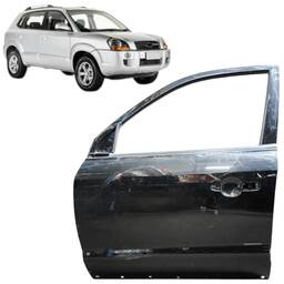 Porta Dianteira Esquerda Tucson 2005 2006 a 2016 2017 Preto