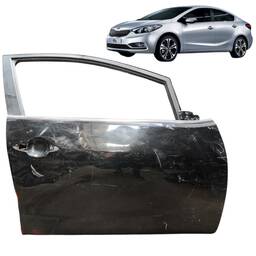 Porta Dianteira Direita Cerato 2014 a 2019 Preto C/ Detalhe