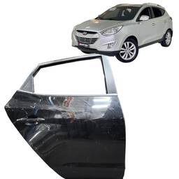 PORTA TRASEIRA DIREITA IX35 2010 2011 2012 A 2021 2022 PRETO
