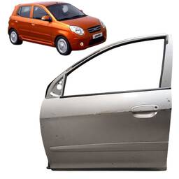 Porta Dianteira Esquerda Picanto 2006 2007 a 2010 2011 Prata
