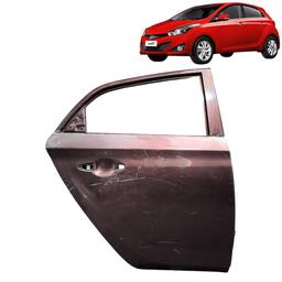 Porta Traseira Direita HB20 Hatch 2012 2013 a 2019 Marrom