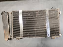 RADIADOR COM CONDENSADOR COROLLA 2003 A 2008 AUT C/ DETALHE