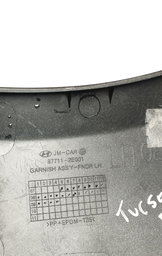 MOLDURA PARALAMA DIANTEIRO ESQUERDO TUCSON 2008 A 2015