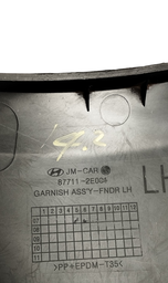 MOLDURA PARALAMA DIANTEIRO ESQUERDO TUCSON 2008 A 2015