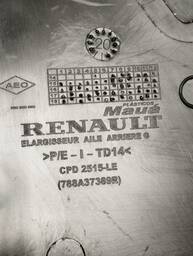 MOLDURA PARALAMA TRASEIRO ESQUERDO SANDERO STEPWAY 2015/2023