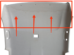 FORRO TETO GM COBALT 2012 A 2015 ORIGINAL