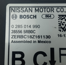 MÓDULO AIRBAG NISSAN KICKS 1.6 16V 2017 A 2021