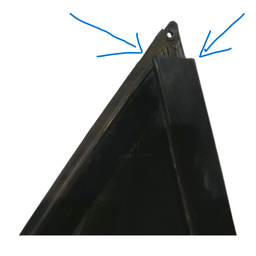 VIDRO OCULOS VIGIA DIANTEIRO ESQUERDO C4 HATCH 2010 