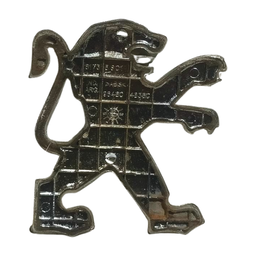 EMBLEMA TAMPA MALA 307 2007 HATCH COM DETALHE