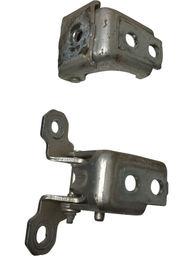 PAR DOBRADIÇAS PORTA TRASEIRA ESQUERDA FLUENCE 2011 A 2018