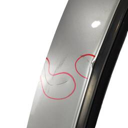 PORTA TRASEIRA DIREITA DODGE RAM 2500 2005 A 2009 ORIGINAL