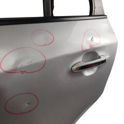 PORTA TRASEIRA ESQUERDA HYUNDAI SANTA FE 2007 Á 2013 