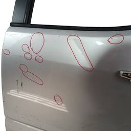 PORTA TRASEIRA ESQUERDA  CHEVROLET S10 2012 A 2022