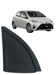 acabamento externo retrovisor toyota yaris 2019