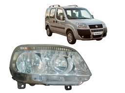 Farol Direito Original Fiat Doblo Cromado 2010 á 2019