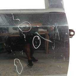 PORTA TRASEIRA DIREITA DODGE JOURNEY 2009 2010 A 2017 2018