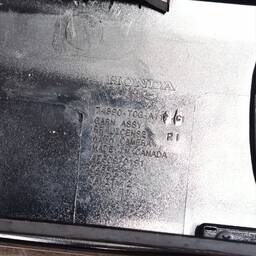 MOLDURA TAMPA TRASEIRA CR-V 2012 2013 A 2014