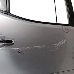 PORTA TRASEIRA DIREITA MITSUBISHI TRITON 2008 2009 Á 2016 