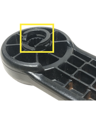 MANIVELA VIDRO NISSAN VERSA 2012 2013 A 2020 C/ DETALHE