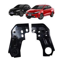 PAR SUPORTE RADIADOR ORIGINAL FIAT ARGO CRONOS PULSE FIREFLY