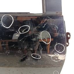 PORTA TRASEIRA DIREITA TOYOTA HILUX 2016 Á 2026