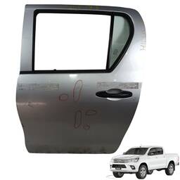 PORTA TRASEIRA ESQUERDA TOYOTA HILUX 2016 2017 A 2025 2026