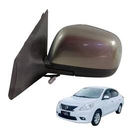 Retrovisor Esquerdo Elétrico Nissan Versa 2012 2013 2014 