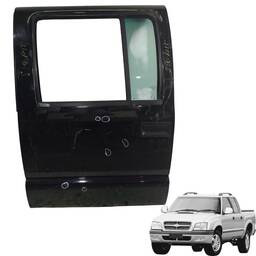 PORTA TRASEIRA ESQUERDA GM S10 2001 2002 2003 Á 2010 2011