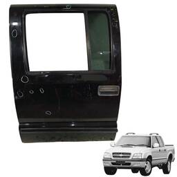 PORTA TRASEIRA ESQUERDA CHEVROLET S10 2001 2002 A 2010 2011