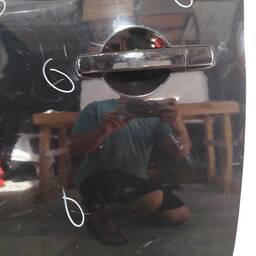 PORTA TRASEIRA ESQUERDA NISSAN FRONTIER 2008  Á 2015 2016