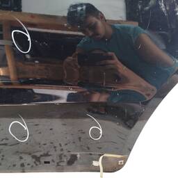 PORTA TRASEIRA ESQUERDA HYUNDAI SANTA FE 2007 Á 2013