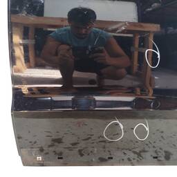 PORTA TRASEIRA ESQUERDA HYUNDAI SANTA FE 2007 Á 2013