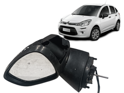 Retrovisor Esquerdo C3 2013 a 2020