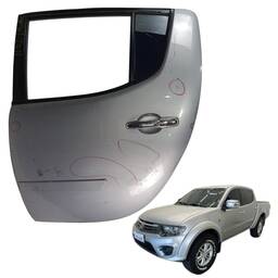 Porta Traseira Esquerda Mitsubishi Triton 2008 2009 á 2017
