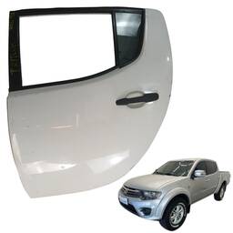 Porta Traseira Esquerda Mitsubishi Triton 2008 2009 a 2017