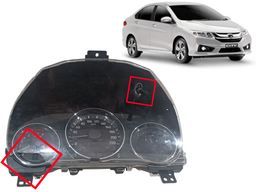 painel de instrumentos C/avaria honda city 2015/2019