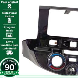 MOLDURA CENTRAL PAINEL TOYOTA ETIOS 2013 À 2021 ORIGINAL