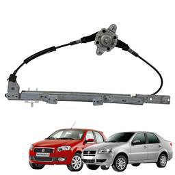 Máquina Vidro Manual Traseira Esquerda Palio Siena 96 a 13 