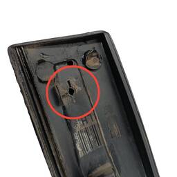 FRISO PORTA DIANTEIRA ESQUERDA HYUNDAI SANTA FÉ 2007 A 2013 