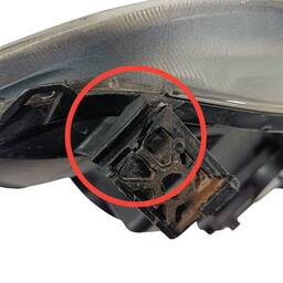 FAROL DIREITO HONDA CIVIC G7 2004 À 2006 CROMADO ORIGINAL