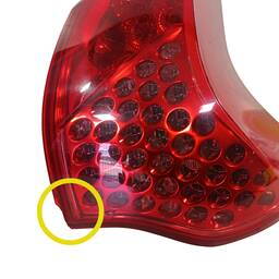 LANTERNA TRASEIRA DIREITA PEUGEOT 3008 2011 A 2014 