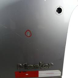 TAMPA TRASEIRA DIREITA RENAULT MASTER C/ VIDRO 2003 À 2013 