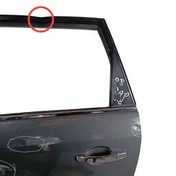 PORTA TRASEIRA ESQUERDA GM  CAPTIVA 2008 2009 A 2016 2017