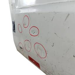 TAMPA TRASEIRA ESQUERDA DUCATO JUMPER BOXER C/VIDRO 98 A 17 