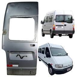  Porta Traseira Esquerda Master vidro 2003 2004 á  2012 2013