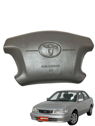 Tampa Bolsa Capa Buzina Central Volante Toyota Corolla